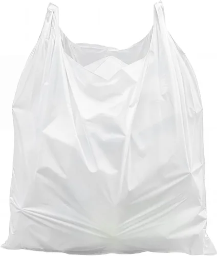 Vista 18 de AmazingSpark - Paquete de 200 bolsas de compras pequeñas, 12 x 8 x 4 Blanco