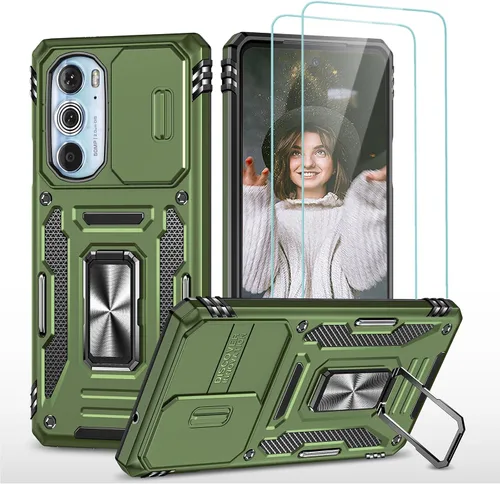 Vista 41 de Jeylly Funda para Motorola Edge Plus 2023 con protector de pantalla HD
