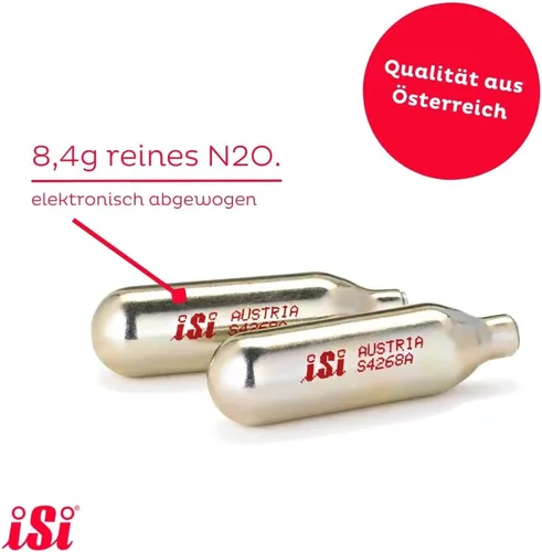 Vista 2 de iSi - Cargador de sifón de soda de CO2, paquete de 50
