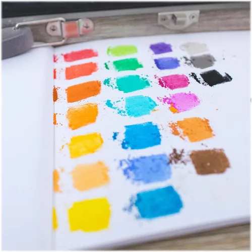 Vista 6 de Art 101 - Juego de arte de dibujo, esbozos y garabatos, colores surtidos, 111 piezas (55111)
