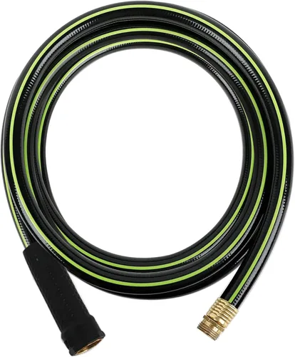 Vista 10 de Worth Leader - Manguera de jardín corta de 3/4 pulgadas x 2 pies, tubo de agua de goma de PVC resistente y ligero para agricultura, cuidado