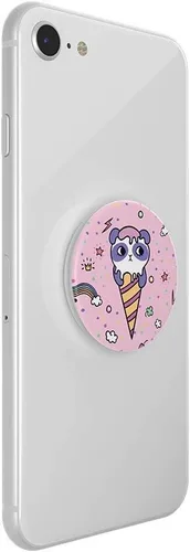 Vista 4 de PopSockets: PopGrip - Soporte extensible y agarre con una parte superior intercambiable para teléfonos y tabletas - Sugar Bear