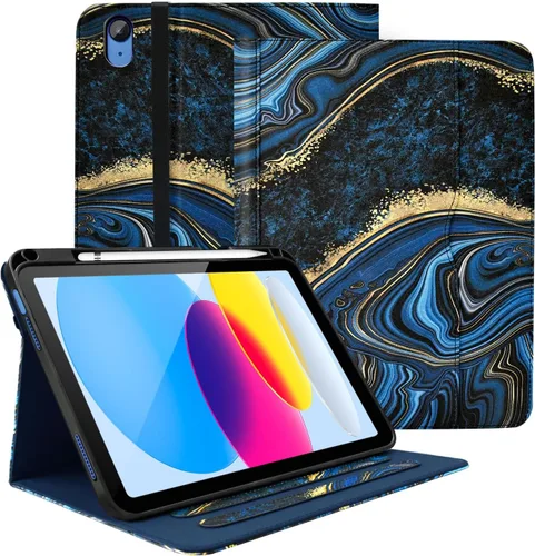 Vista 19 de Zonefoker Fundas para iPad de 6ª generación 2018/2017, iPad Air 2 2014 #02 Mármol Rosa