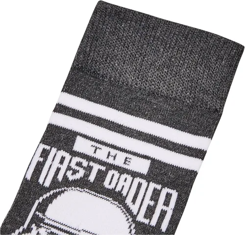 Vista 2 de STAR WARS mens The Mandalorian 2 Pack Crew Socks