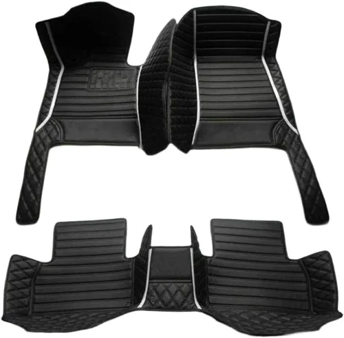 Vista 6 de Alfombrillas personalizadas para Prado Sedan 2000-2023, cobertura completa de accesorios para piso interior del vehículo (beige)