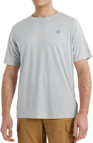 Vista 24 de NAVISKIN Camisas de protección solar UPF 50+ para hombre, de manga larga, de secado rápido, ligeras Negro