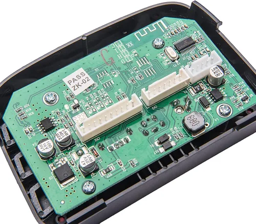 Vista 4 de Interruptor de control medio de energía de vehículo eléctrico para niños de 24 V, conexión Bluetooth multifunción, pantalla de música, placa