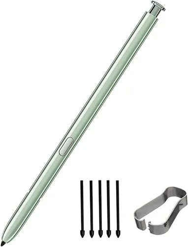 Vista 9 de Note 20 S Pen - Lápiz capacitivo de repuesto compatible con Galaxy Note 20 Note 20 Ultra 5G S Pen + puntas/puntas + pasador de expulsión (negro)