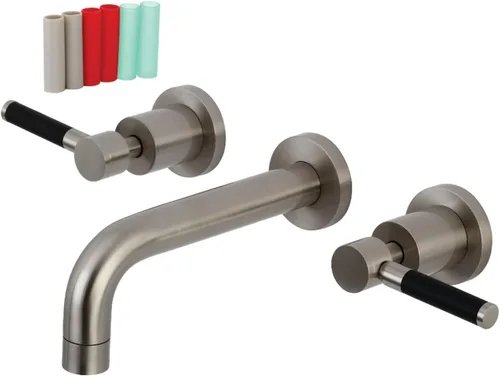 Vista 15 de Kingston Brass KS8122DKL Kaiser - Grifo de baño (latón pulido)