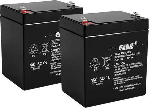 Vista 12 de Casil CA-1240 12V 4AH Solex BD124 alarma de respaldo DSC panel de seguridad reemplazar