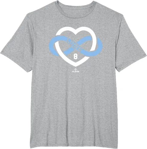 Vista 20 de Camiseta Infinite Love Brandon Lowe Tampa Bay MLBPA, Negro