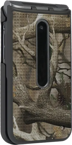 Vista 7 de Nakedcellphone Grid Series - Funda para LG Classic Flip - Camo