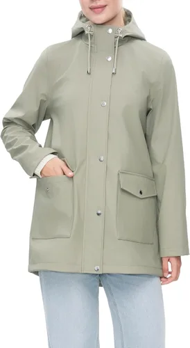 Vista 6 de Impermeable para mujer Rosa Coral