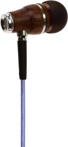 Vista 8 de Symphonized NRG 2.0 Auriculares de madera con cable, paquete de 48 unidades para la escuela. Sonido de estudio afinado y graves en auge, auriculares