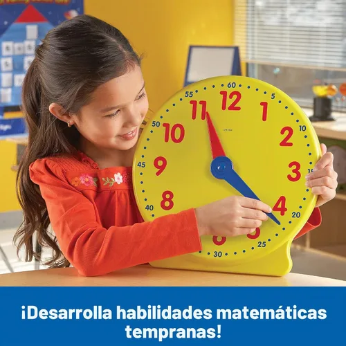 Vista 3 de Learning Resources – Reloj de estudiante Big Time, 12 horas