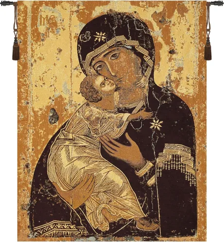 Vista 29 de Madonna Di Medjugorie - Tapiz italiano para colgar en pared, 6 pulgadas x 9 pulgadas, algodón/viscosa/poliéster por Raoul Vitale