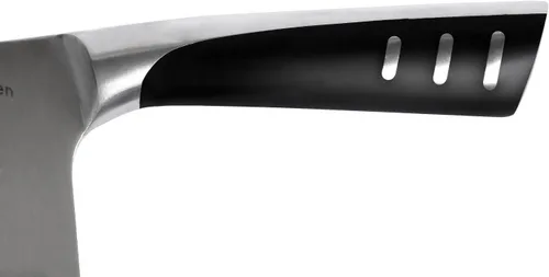 Vista 7 de Utopia Kitchen Cuchillo Cleaver de 7 pulgadas de Acero Inoxidable Cuchillos de Chef Carnicero para Carne, Verduras Cuchillo de Chef de Cocina