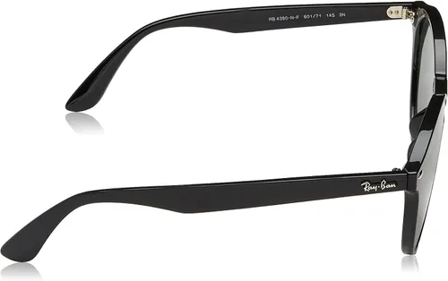 Vista 3 de Ray-Ban RB4380nf Blaze - Gafas de sol redondas de ajuste asiático para mujer