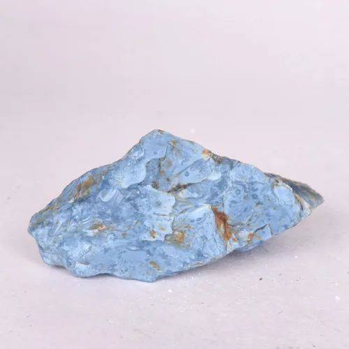 Vista 3 de GEMHUB Ópalo azul en bruto 307.00 Ct Ópalo azul certificado en bruto natural, Gema, Ópalo mejorado