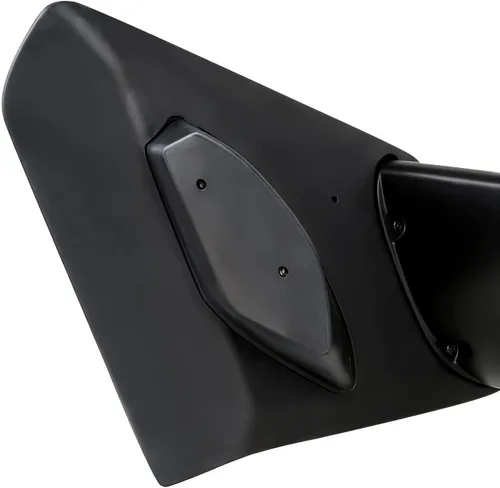 Vista 7 de Spec-D Tuning Alerón trasero de ABS estilo T-R negro mate compatible con modelos Honda Civic Sedan 2016-2021