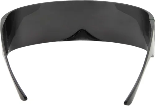 Vista 4 de grinderPUNCH Gafas de sol Futuristic Shield Cyclops Cyberpunk Visor Gafas Mono Alien de los años 80