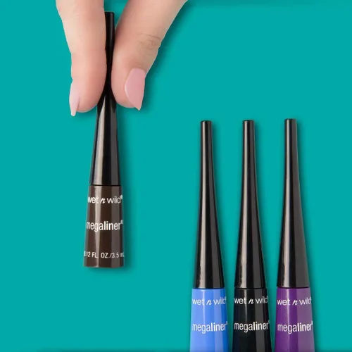 Vista 18 de wet n wild MegaLiner - Delineador de ojos líquido - Negro