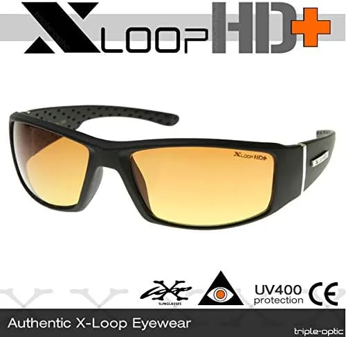 Vista 5 de X-Loop HD Active Frame - Gafas de sol deportivas (negro mate), Mate negro