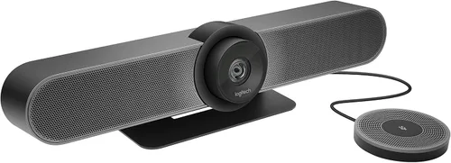 Vista 11 de Logitech MeetUp - Sistema de videoconferencia, Ultra HD 4K/1080p/720p, 3 micrófonos/altavoces ajustables, amplio campo de visión de 120°