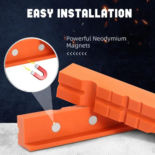 Vista 9 de Forward 1705A - Tornillo de tornillo de banco de 6 pulgadas para remolque de montaje en tornillo de banco para camión compatible con receptor