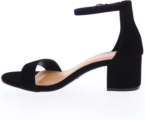 Vista 4 de TOP Moda Darcie-1 Sandalias de Tacón Alto Elegantes con Correa al Tobillo, Suela Antideslizante, Para Bodas, Fiestas, Graduación, Ropa de Noche