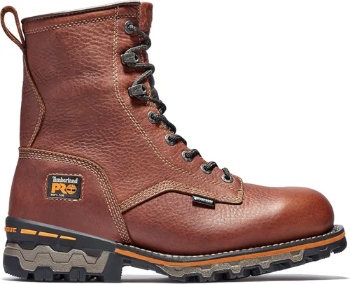 Vista 7 de Timberland PRO Botas de trabajo y caza impermeables Boondock de 8 pulgadas para hombre