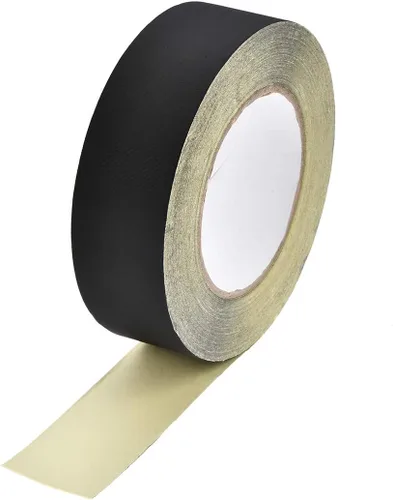 Vista 8 de uxcell Cinta de tela de acetato de 0.197 in para portátil reparación de guitarra eléctrica auto cinta adhesiva de alta temperatura negro 98.4
