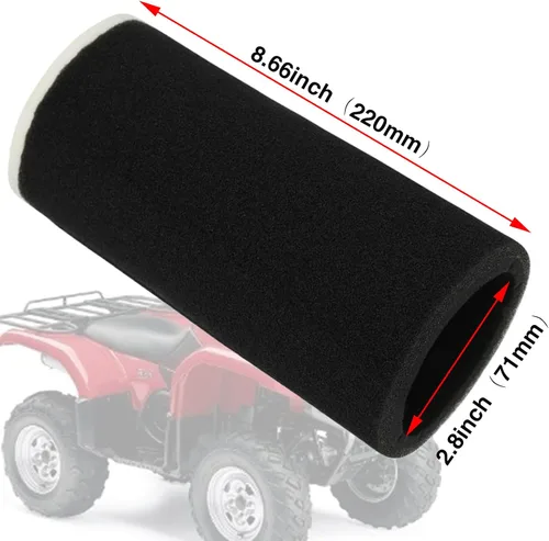 Vista 3 de LIYYOO 1UY-14451-00-00 Kit de bujías para filtro de aceite de filtro de aire, compatible con Yamaha Grizzly 660 YFM660 4x4 2002-2008 YFM660 Filtro