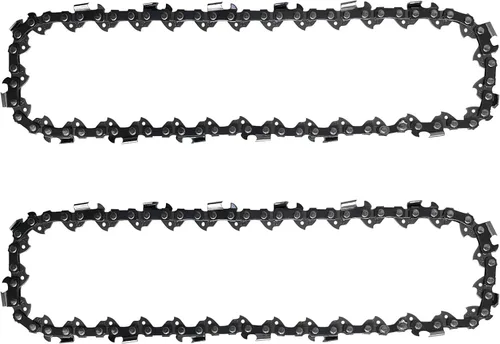 Vista 3 de Cadena de sierra de poste de 8 pulgadas de 2 piezas para motosierra Dewalt DCPS620B DCPS620M1, cadena de repuesto de 8 pulgadas para Dewalt DCCS623B