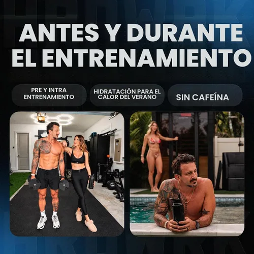 Vista 5 de MMA Nutrition HRDWRK - Electrolitos en polvo, magnesio y potasio sin azúcar