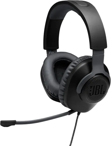 Vista 4 de JBL Quantum 100 - Wired Over-Ear Gaming Headphones - Black,Large,(Pack of 4)