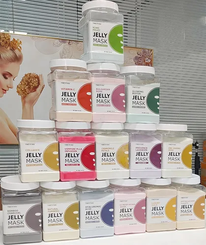 Vista 6 de YMEYFAN Máscara de gelatina para faciales, máscara de gelatina en polvo al por mayor para suministros esteticistas profesional, salón de belleza