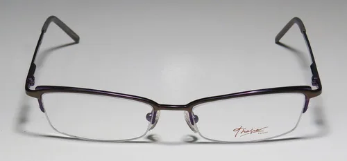 Vista 3 de Thalia Belita WomensLadies Cat Eye Half-rim Spring Hinges Ophthalmic Half-rimless EyeglassesGlasses
