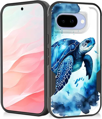 Vista 71 de Funda para Pixel 7a, resistente de doble capa híbrida de policarbonato duro de goma suave a prueba de golpes para Google Pixel 7A 6.1 pulgadas