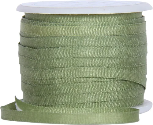 Vista 35 de Threadart Cinta de seda 100% pura - 3 tamaños - Docenas de colores - Castaño - 2 mm No. 524 Soft 100% pure silk ribbon on a single spool - perfect
