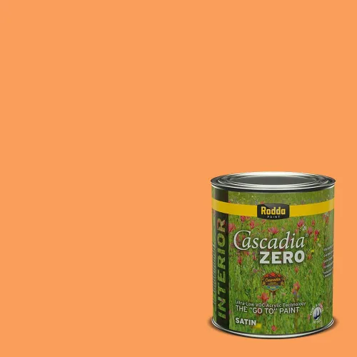 Vista 158 de Rodda Paint CASCADIA ZERO - Pintura plana e imprimación para interiores en uno, cuarto de galón, crema de ballet