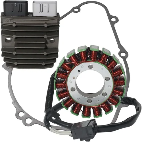 Vista 4 de Junta de estator de rectificador de bobina de estator para Kawasaki KLZ1000 Versys 1000 2012-2014 Bobina de estator 21003-0129 rectificador