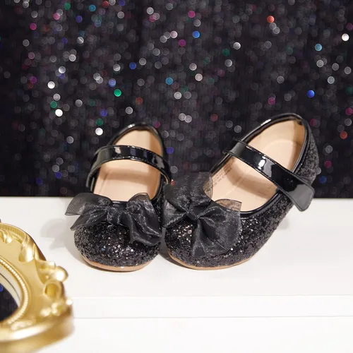 Vista 3 de Otter MOMO Zapatos planos de bailarina para niña, con lazo decorativo, ideales para llevar con vestido y combinan bien con flores, para escuela