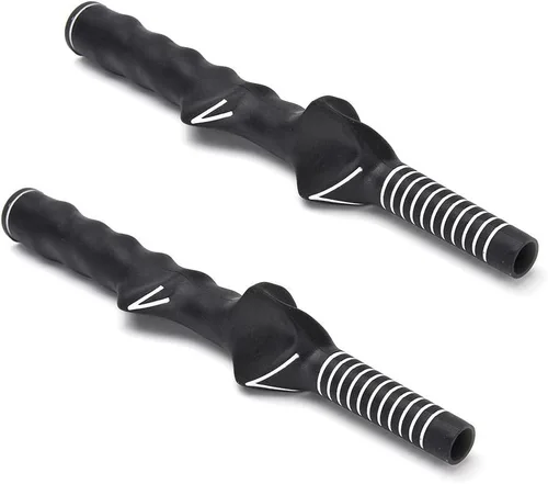 Vista 6 de traderplus Entrenador de agarre de swing de golf para diestros, Negro 1 Paquete