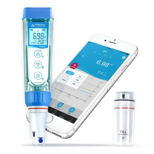 Vista 11 de Apera Instruments, LLC-AI3719 PC60-Z Bluetooth Medidor Inteligente Multiparámetro Alimentado por la Aplicación Móvil ZenTest, Mide
