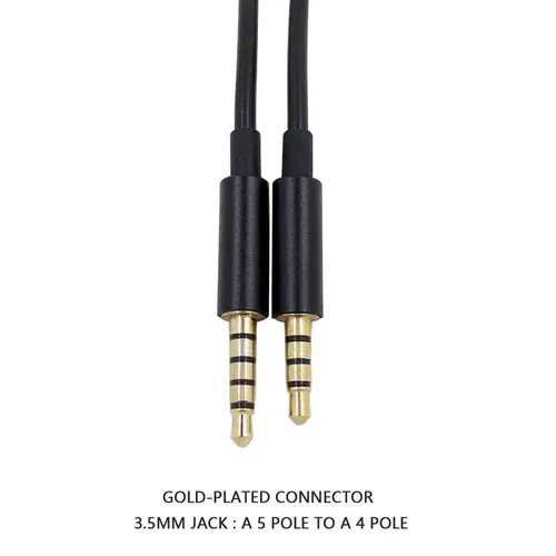 Vista 3 de JAINTA A10 A40 - Cable de repuesto compatible con auriculares Astro A10 A40 A30 A50, cable compatible con Xbox One Play Station 4, PS4, cable