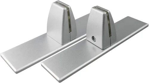 Vista 8 de Soporte de abrazadera de protección contra estornudos, 4 piezas, base de protección para encimeras, soporte de partición de aluminio resistente