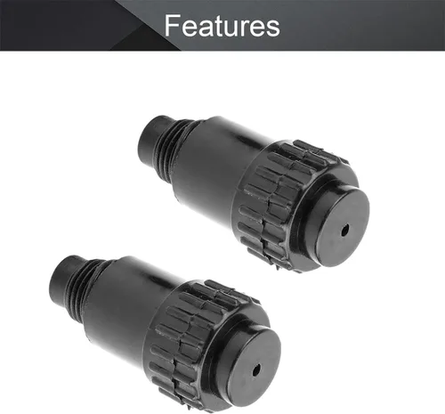 Vista 3 de Othmro Conector de enchufe de aceite de rosca macho de 5/8, accesorios de repuesto para compresor de aire, 0.630 in de diámetro de rosca, tapón