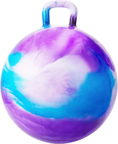 Vista 11 de PlayZap Pelotas Saltarinas para Niños de 3-8 Años, Pelota Rebotante de 18 Pulgadas con Asa, Saltarina Inflable de 18", Juguetes de Salto de 45cm