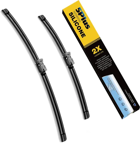 Vista 14 de 5 PLUS® Limpiaparabrisas de silicona de 15+15 pulgadas de repuesto para JEEP Wrangler 2017 2016 2015 2014 2013 2012 2011 2010 2009 2008 2007